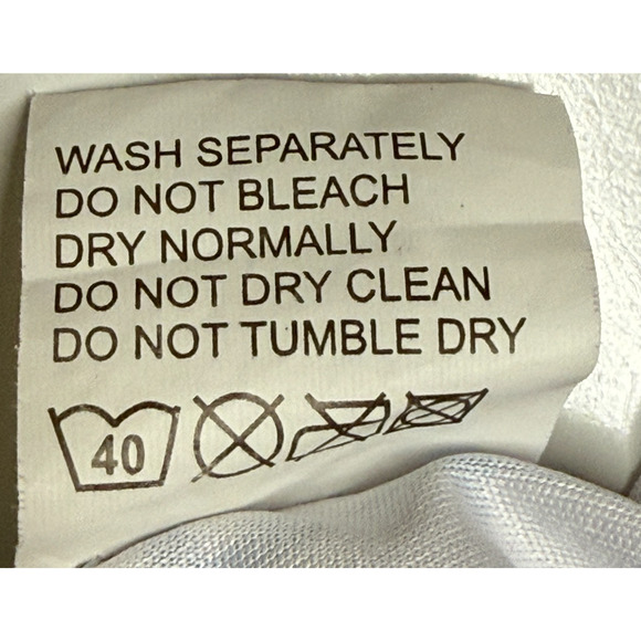 Collars & Co. Shirt Mens Medium White Blue Polo Grid Check Stretch Golf Preppy - Picture 8 of 9